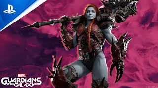 Marvel's Guardians of the Galaxy - Lady Hellbender Cutscene | PS5, PS4