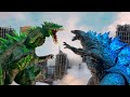 Croczilla vs legendary Godzilla an epic battle stop motion