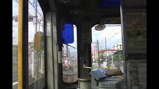 【路面電車動画】鹿児島市電５６　つりかけの音　６００形