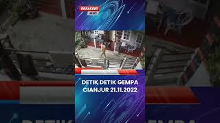 Detik detik gempa Cianjur terekam CCTV 21.11.2022