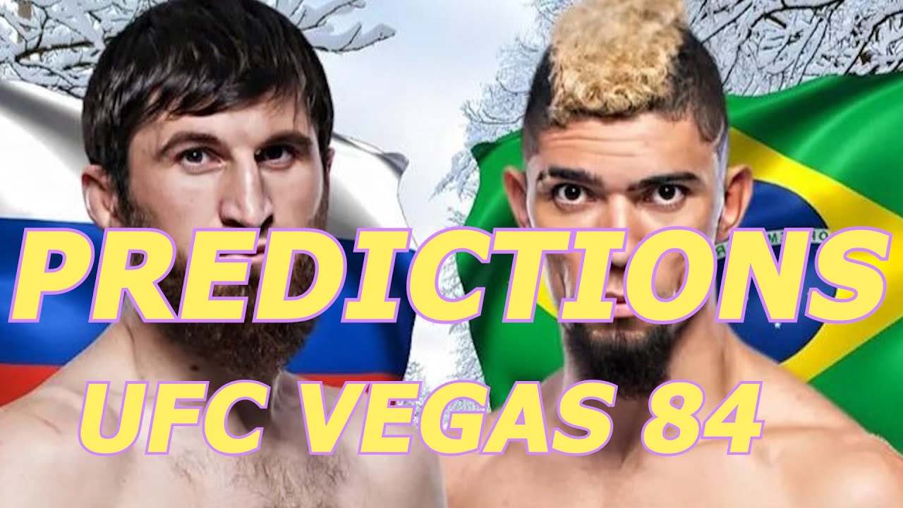 UFC VEGAS 84 MAGOMED ANKALAEV VS JOHNNY WALKER L FULL CARD PREDICTIONS ...