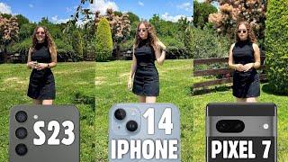 Samsung Galaxy S23 vs iPhone 14 vs Google Pixel 7 Camera Test
