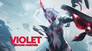 Skin Spotlight | Violet: Demonic Morphed | Arena of Valor - TiMi