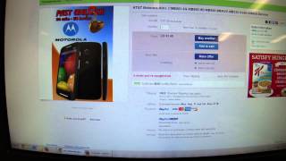 Unlocking your Motorola Atrix business account ATT Mobile phone using ebay unlockers