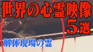 世界の心霊映像5選Part9 解体現場の霊ほか