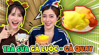 Review Trà Sữa Gà Luộc Hútt Tea | Ngon Nhức Nách Hay Thảm Họa 😱 Linh Vyy Official