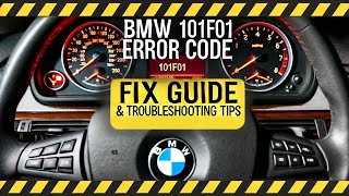 Understanding and fixing BMW Fault code 101F01