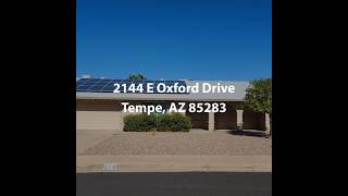 2144 E Oxford Drive Tempe AZ 85283 | 4 Bedroom Home For Sale