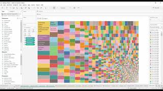 Tableau Tutorial - Drill Down 3 levels (CONTAINS, Set parameter value action)