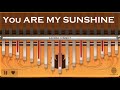 You Are My Sunshine Kalimba Tutorial || Kalimba Lesson