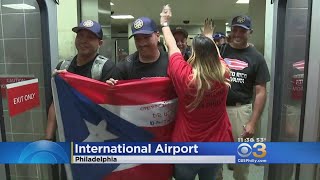 Members Of Sheriff's Department Return From Puerto Rico