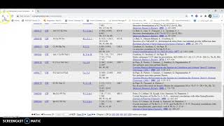 using CoD crystallography website