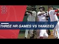 Red Sox three home run games vs Yankees