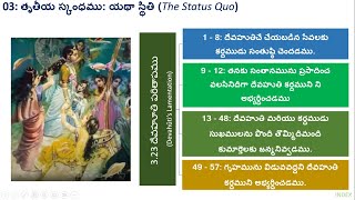 Session 079: Srimad Bhagavatam (Telugu) Parayanamu - 26 Nov 2024 Canto 3 (Chapter 22.21 to 23.13)