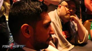 Canelo vs. Khan video- Complete Amir Khan media roundtable video