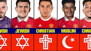 Manchester United Players Religions (Christianity, Islam, Judaism)