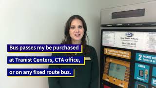 CTA Where to purchase a bus pass