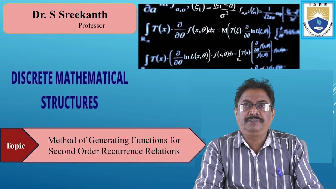 Method Of Generating Functions For Second Order Recurrence Relations By ...