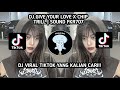 DJ GIVE YOUR LOVE X CHIP TRILL | DJ JEDAG JEDUG REVERB SOUND FKR707 YANG KALIAN CARI CARI!!!