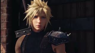 Cloud's worried face