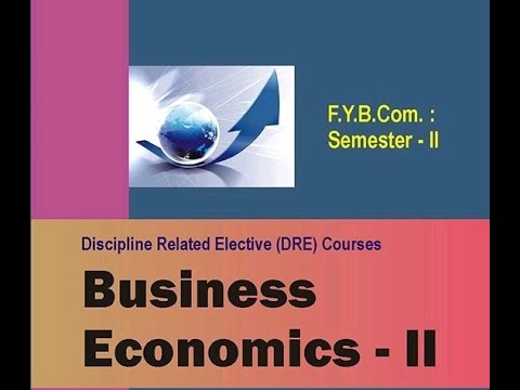 First Year Bcom | Sem -2 | Business Economics | Important Questions ...