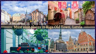 RIGA OLD TOWN | Latvia | Walking in Riga Old Town