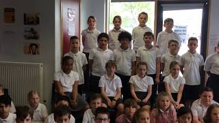 Chase Bridge Primary School performing "Invade!" - celebrating 10 years of Sing Up