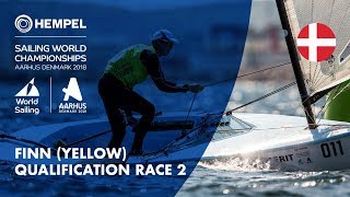 Full Finn Yellow Fleet Qualification Race 2 | Aarhus 2018