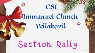 SECTION REALLY 2024 CSI Immanuel Church Vellakoil