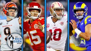 GMFB’s Kyle Brandt's Rams vs 49ers & Bengals vs Chiefs Winners Will Be….? | The Rich Eisen Show
