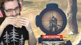 I SPECTATED WARZONE SOLOS while MAKING FOOD
