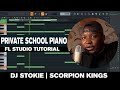Private School Soulful Amapiano DJ Stokie Kabza Da Small DJ Maphorisa FL Studio Tutorial
