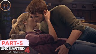 UNCHARTED 4 PS5 Remastered Gameplay Walkthrough-Part - 5 (Uncharted Legacy of Thieves Collection)