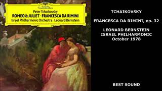 TCHAIKOVSKY: FRANCESCA DA RIMINI, op. 32 - LEONARD BERNSTEIN - ISRAEL PHILHARMONIC ORCHESTRA