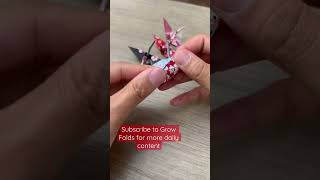 Asmr Trigger Cherry Blossom Origami Paper Crane Folding