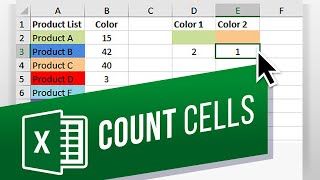 How to Count Colored Cells in Excel Using VBA Code