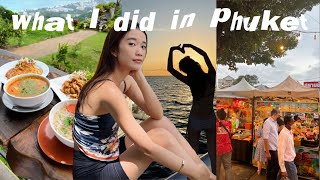 SG to PHUKET vlog: where to go & what to do in thailand, BEST thai food & patong, kata, karon beach