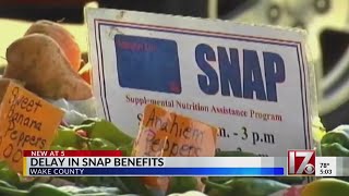Wake County SNAP recipients frustrated as recertification delays temporarily halt benefits