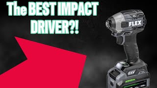 The FLEX Quick eject is the BEST impact driver?!