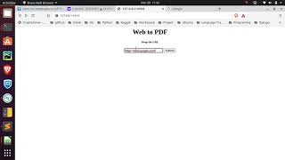 Web to PDF | Flask | Python | Vinnyhere