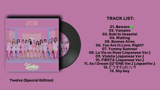 {Playlist} IZ*ONE アイズワン [Twelve (Special Edition)]