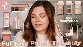 Full Face Of Patrick Ta Beauty! Major Dimension Duo Eyeshadow Application \u0026 Swatches