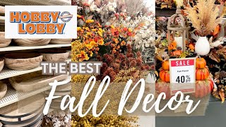 THE BEST FALL DECOR AT HOBBY LOBBY 2023/ HOBBY LOBBY FALL DECOR HAUL + AFFORDABLE FALL DECORATING