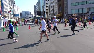 【東京マラソン2017】神田～日本橋付近【Tokyo Marathon 2017】 Kanda ~ Near the Nihonbashi area