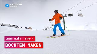 Leren skiën stap 4: Bochten maken - Wintersport tips