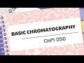 CHM256 | Basic Chromatography | AS1204F