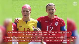 CANWNT Quiz featuring Julia Grosso/Jordyn Huitema v Vanessa Gilles/Evelyne Viens