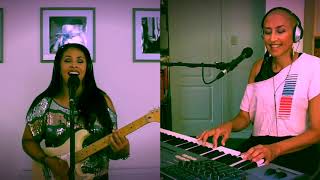 Take On Me (cover) by Julie Mahendran and Selena Evangeline