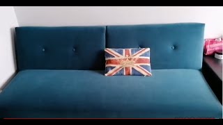 Unboxing Click Clack Sofa bed!!