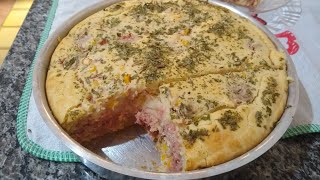 TORTA DE MORTADELA RÁPIDA E FÁCIL além de muito gostosa.